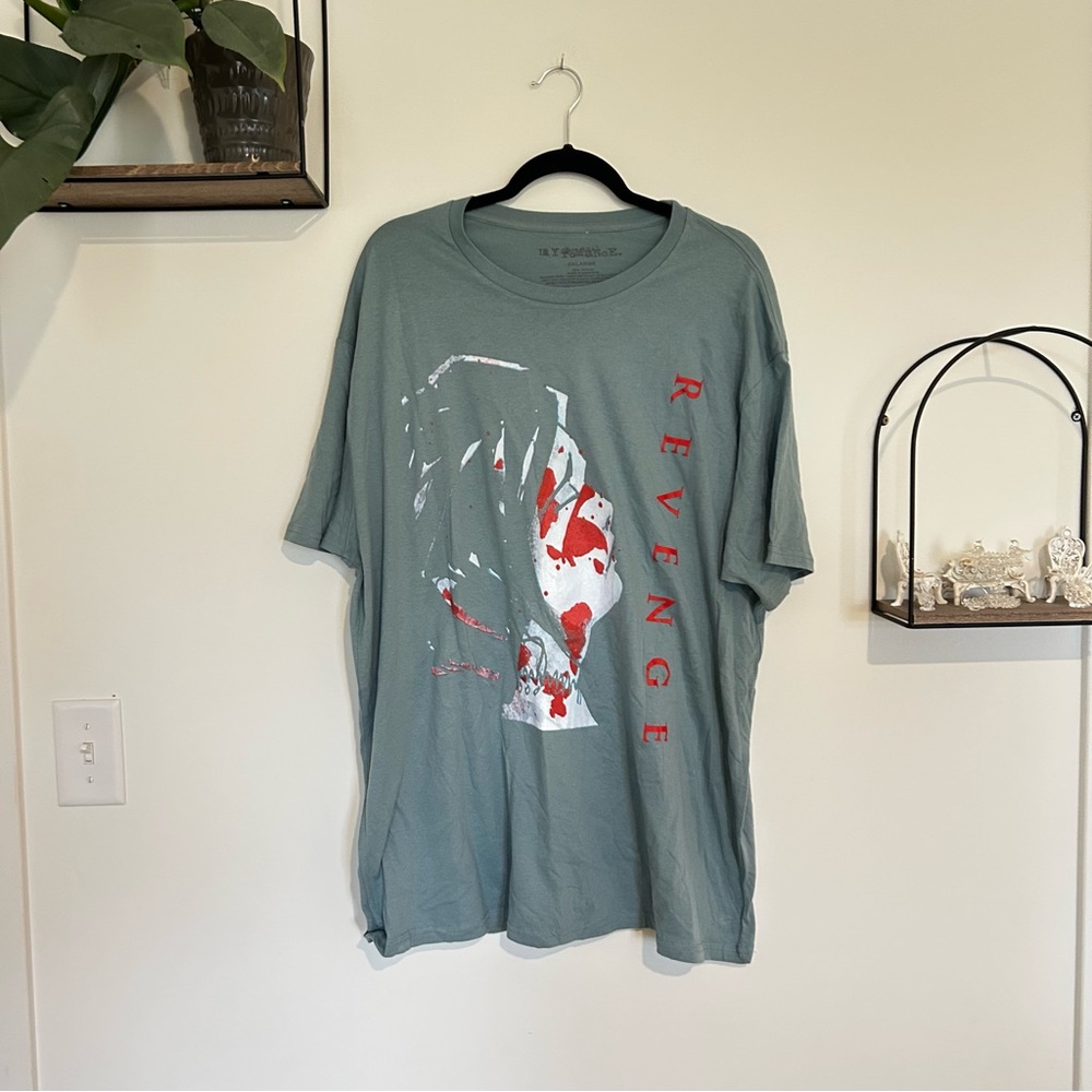 NWOT My Chemical Romance Revenge Short Sleeve Crewneck Tee Shirt Unisex Size 2XL